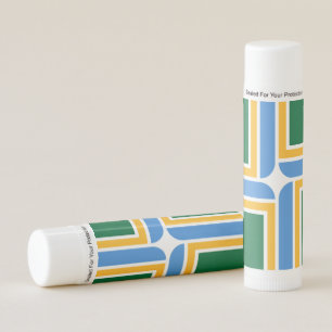 Patriotic Lip Balm with flag of Portland