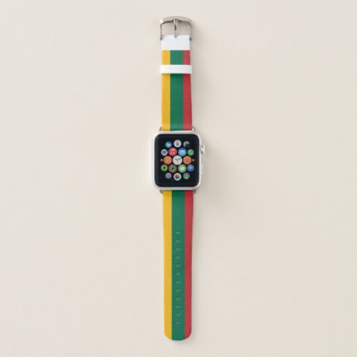 Patriotic Lithuania Flag Apple Watch Band