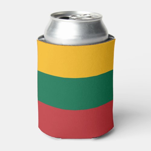 Patriotic Lithuania Flag Can Cooler