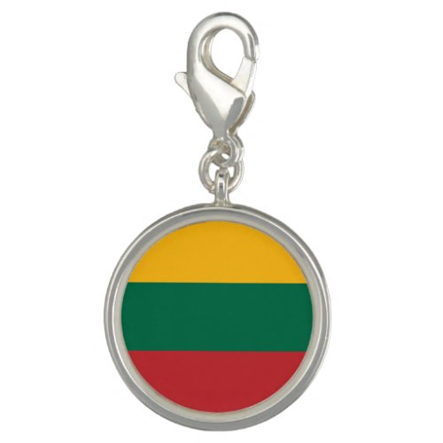 Patriotic Lithuania Flag Charm