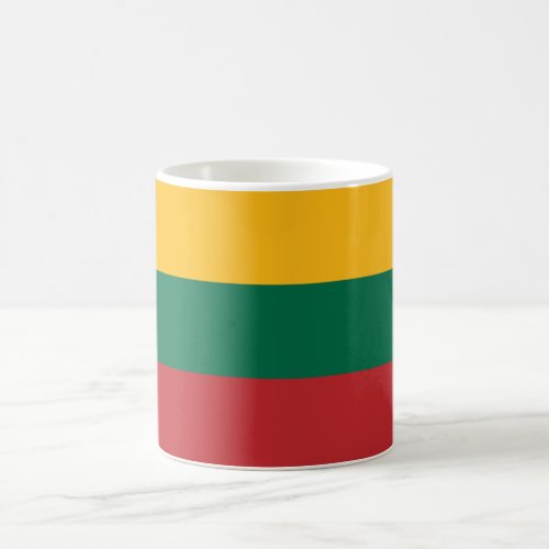 Patriotic Lithuania Flag Coffee Mug