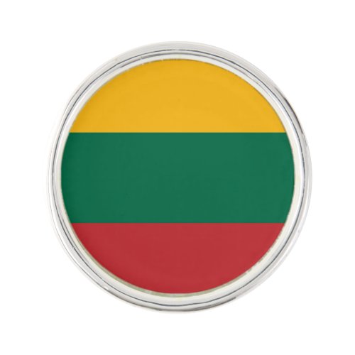 Patriotic Lithuania Flag Lapel Pin