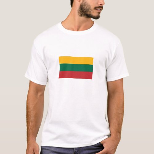 Patriotic Lithuania Flag T_Shirt