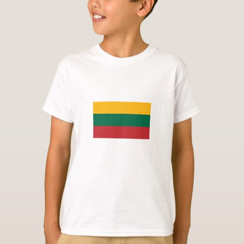 Patriotic Lithuania Flag T_Shirt
