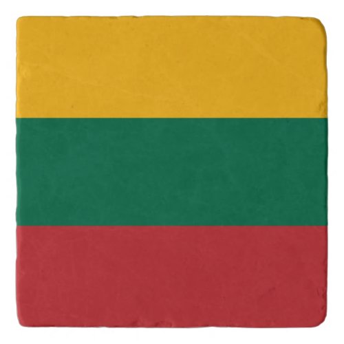 Patriotic Lithuania Flag Trivet