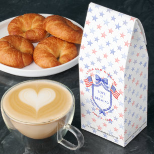 Patriotic Love is Brewing Wedding Roasted Coffee