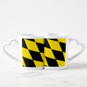 Patriotic lovers mugs with Flag of Munich