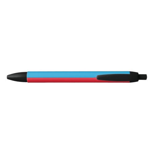 Patriotic Luxembourg Flag Black Ink Pen