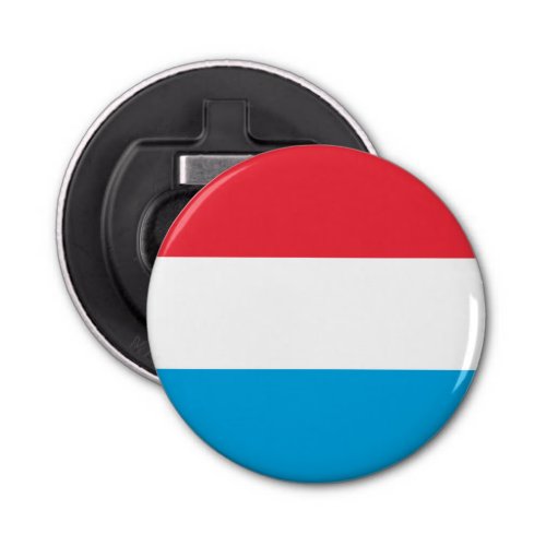 Patriotic Luxembourg Flag Bottle Opener