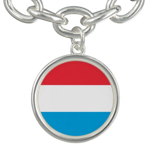Patriotic Luxembourg Flag Bracelet