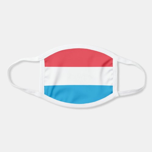 Patriotic Luxembourg Flag Face Mask