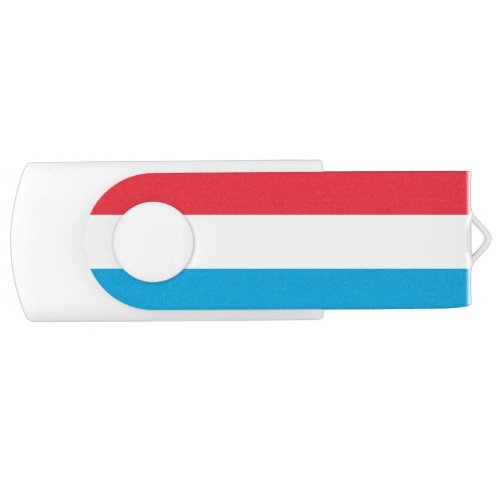 Patriotic Luxembourg Flag Flash Drive