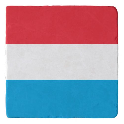 Patriotic Luxembourg Flag Trivet