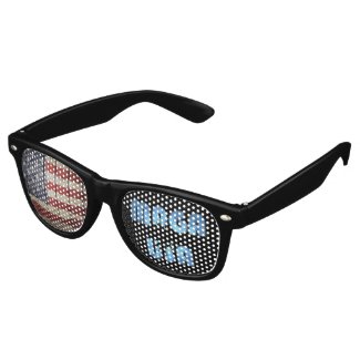 Patriotic MAGA Retro Sunglasses