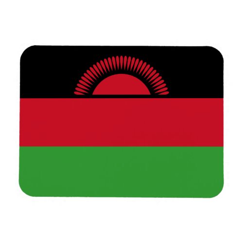 Patriotic Malawi Flag Magnet