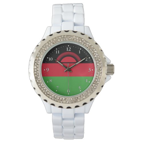 Patriotic Malawi Flag Watch