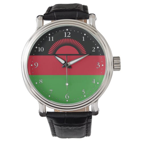 Patriotic Malawi Flag Watch