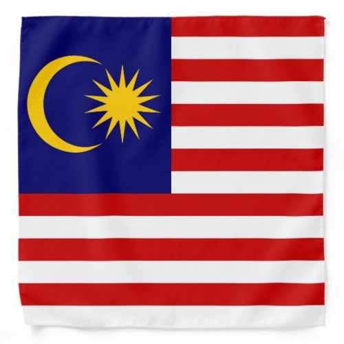 Patriotic Malaysia Flag Bandana