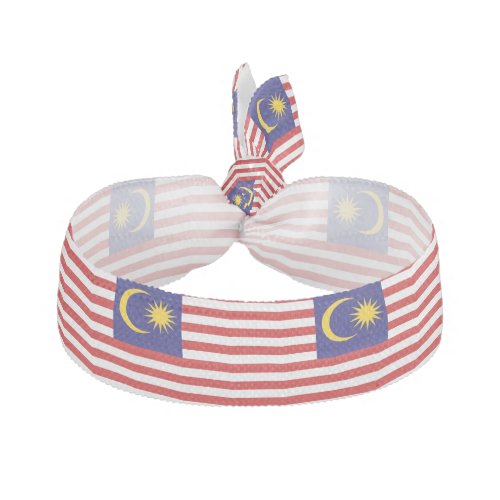 Patriotic Malaysia Flag Elastic Hair Tie