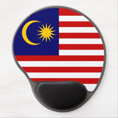 Patriotic Malaysia Flag Gel Mouse Pad