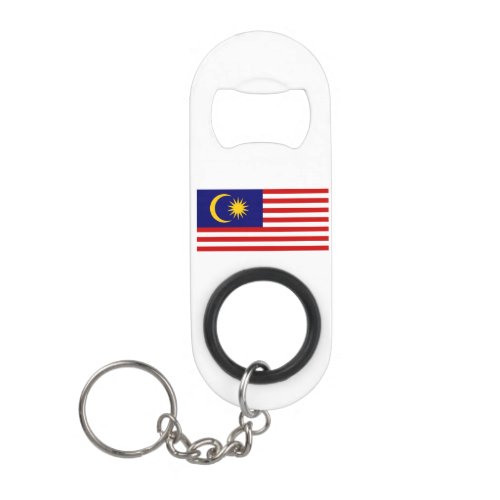 Patriotic Malaysia Flag Keychain Bottle Opener