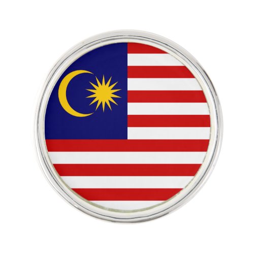 Patriotic Malaysia Flag Lapel Pin