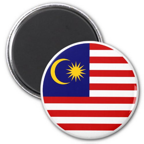Patriotic Malaysia Flag Magnet