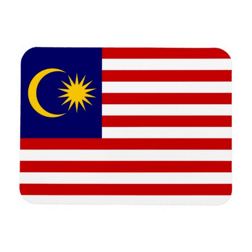 Patriotic Malaysia Flag Magnet