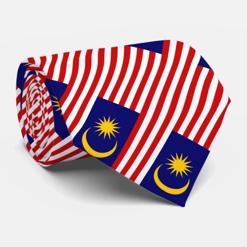 Patriotic Malaysia Flag Neck Tie