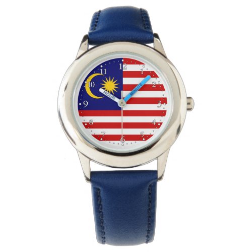 Patriotic Malaysia Flag Watch