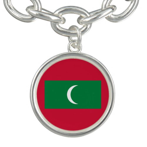 Patriotic Maldives Flag Bracelet