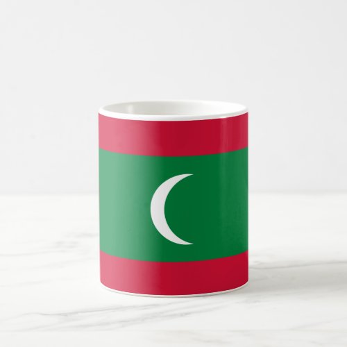 Patriotic Maldives Flag Coffee Mug