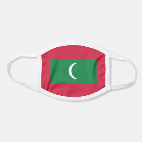 Patriotic Maldives Flag Face Mask