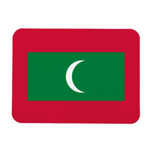 Patriotic Maldives Flag Magnet