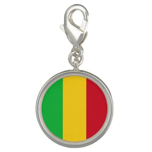 Patriotic Mali Flag Charm