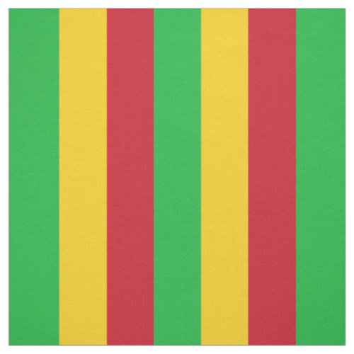 Patriotic Mali Flag Fabric