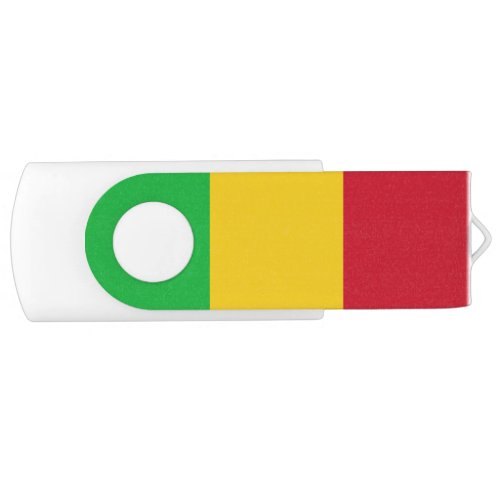Patriotic Mali Flag Flash Drive