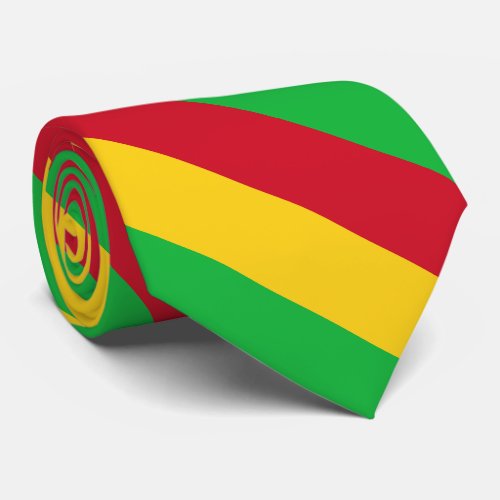 Patriotic Mali Flag Neck Tie