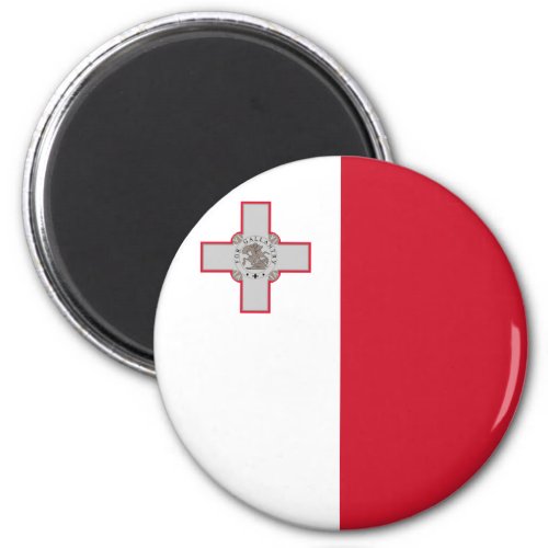 Patriotic Malta Flag Magnet