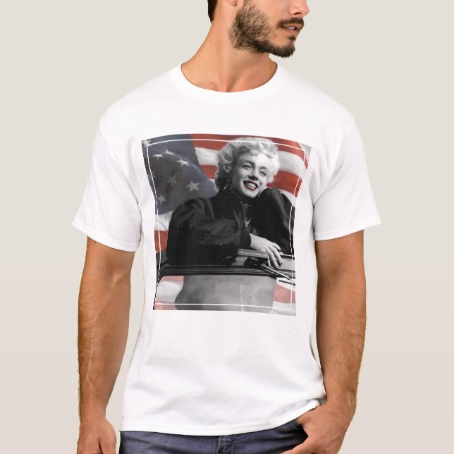 Patriotic Marilyn T-Shirt (Front)