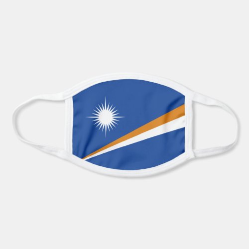 Patriotic Marshall Islands Flag Face Mask