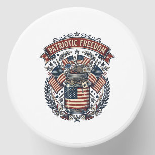 Patriotic Mason Jar Country Life Mini Candle Favors