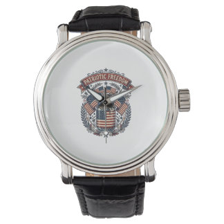 Patriotic Mason Jar Country Life Watch