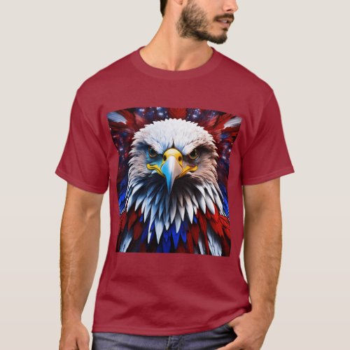 Patriotic Mastery Front_Back Realism MensT_shirt T_Shirt