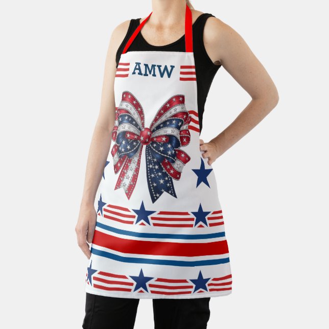 Patriotic Matching  Apron (Insitu)