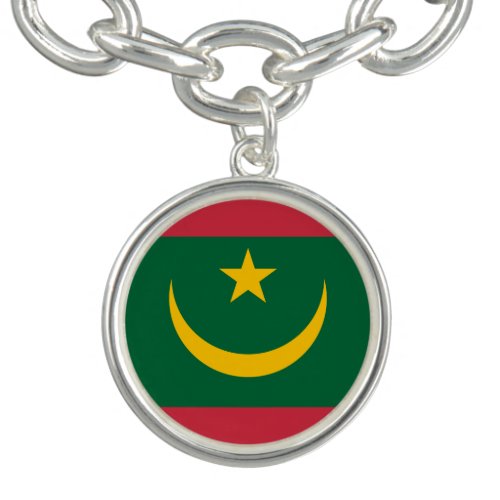 Patriotic Mauritania Flag Bracelet