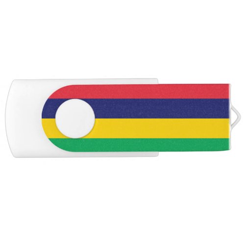 Patriotic Mauritius Flag Flash Drive