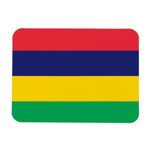 Patriotic Mauritius Flag Magnet