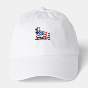Patriotic Melting 250 Uncle Sam Hat