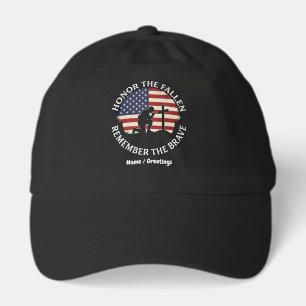 Patriotic Memorial Day Honor The Fallen Kneeling  Hat